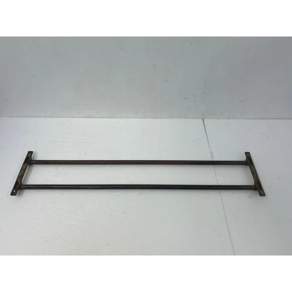 Vintage Yale Brass Wall Towel Rack Pullman Train Bathroom Industrial Holder 32